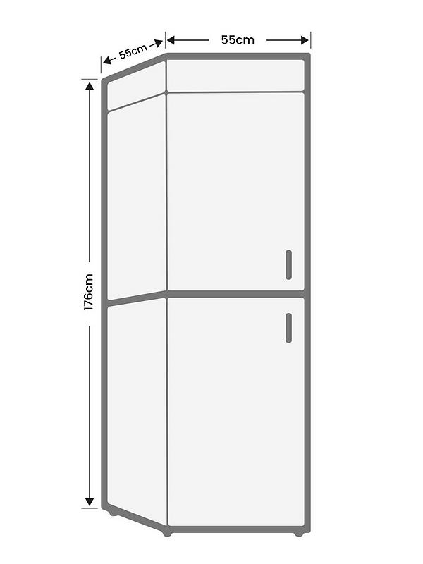 Hoover H-FRIDGE 300 HOCT3L517EWBK-1 55cm Wide, Low Frost Fridge Freezer with non-plumbed Water Dispenser - Black - Image 7